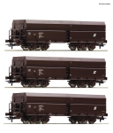 Roco 6600071 - H0 - 3-tlg. Set Selbstentladewagen Fals, ÖBB, Ep. IV-V